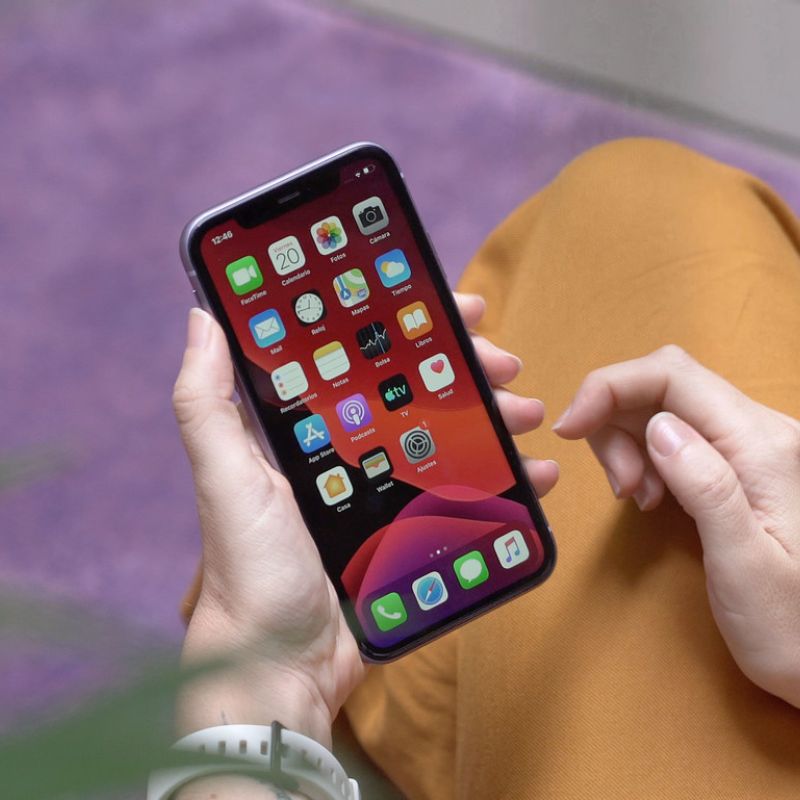 iPhone 11 vista frontal