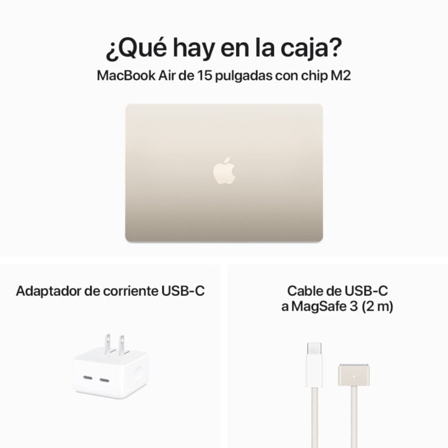 MacBook Air M3 (2024) 13" 512GB 8GB - Imagen 7