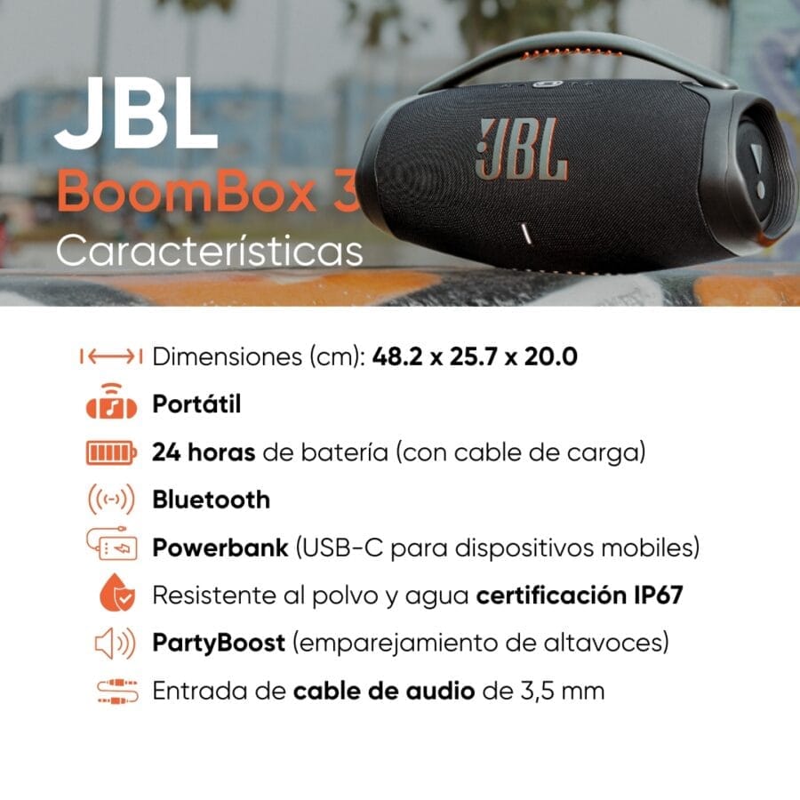 JBL Boombox 3 - Imagen 2