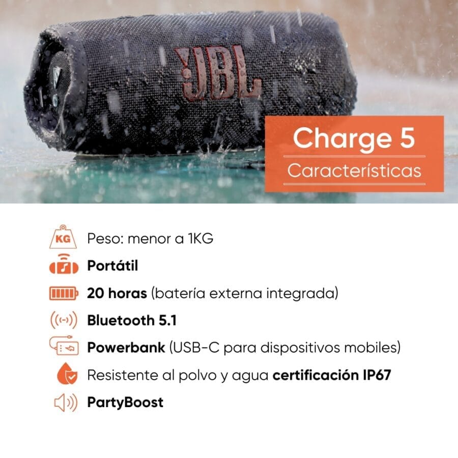JBL Charge 5 - Imagen 2