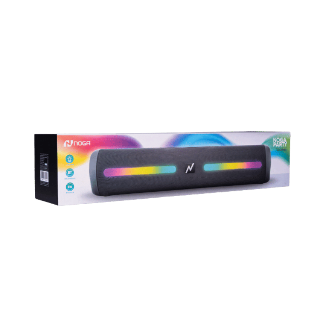 Parlante Inalámbrico Bluetooth Noga - LED RGB - Táctil