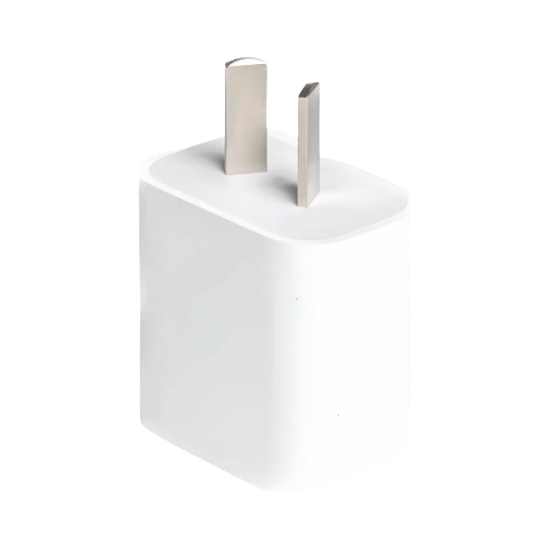 Cargador Apple 20W USB-C - Carga Rápida (Pata Oblicua) - Premium