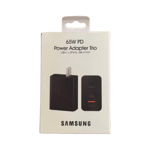 Cargador Triple Puerto 65W - Carga Súper Rápida