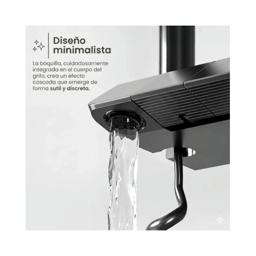 Panel de Ducha Inteligente - Cabezal efecto lluvia