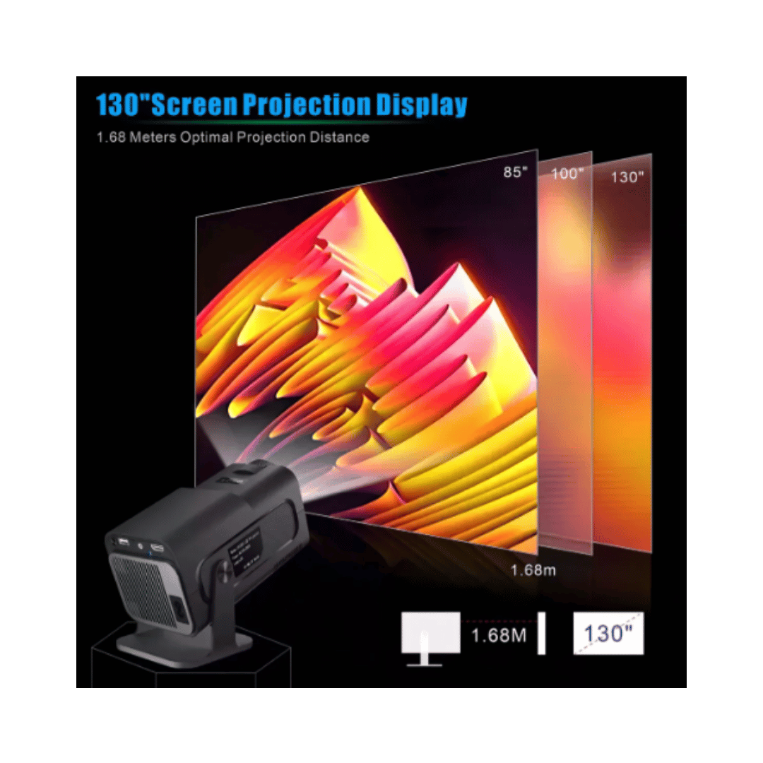 Mini Proyector Portátil HY320 - Full HD 1080p Nativo & Soporte 4K - Imagen 3