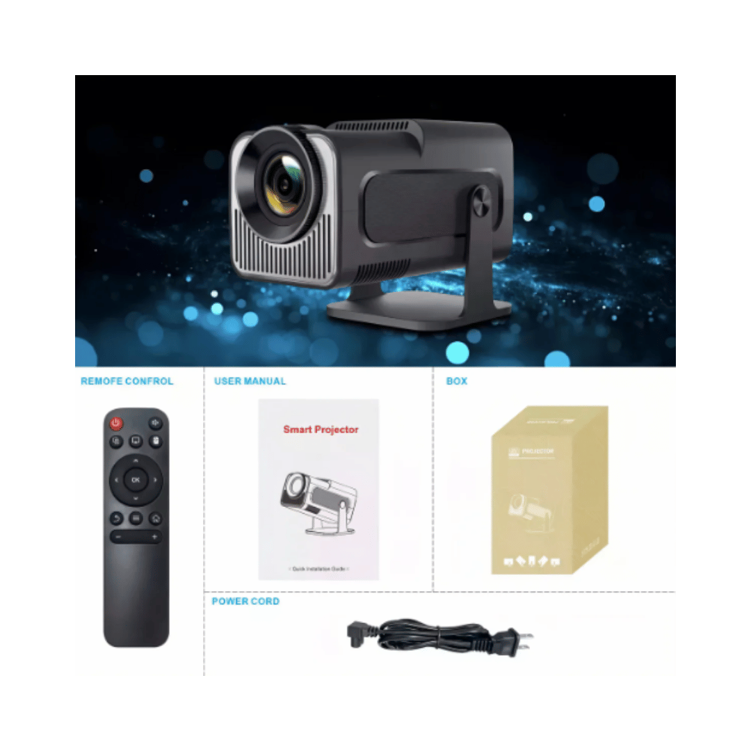 Mini Proyector Portátil HY320 - Full HD 1080p Nativo & Soporte 4K - Imagen 2