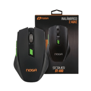 Mouse Gamer Inalámbrico Noga Stormer - 2400 DPI Óptico