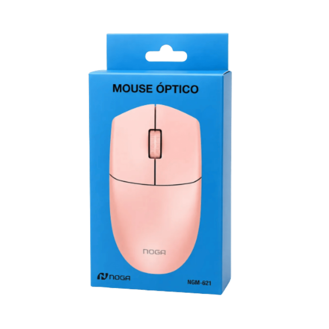 Mouse Óptico USB Noga con Cable - 1000 DPI