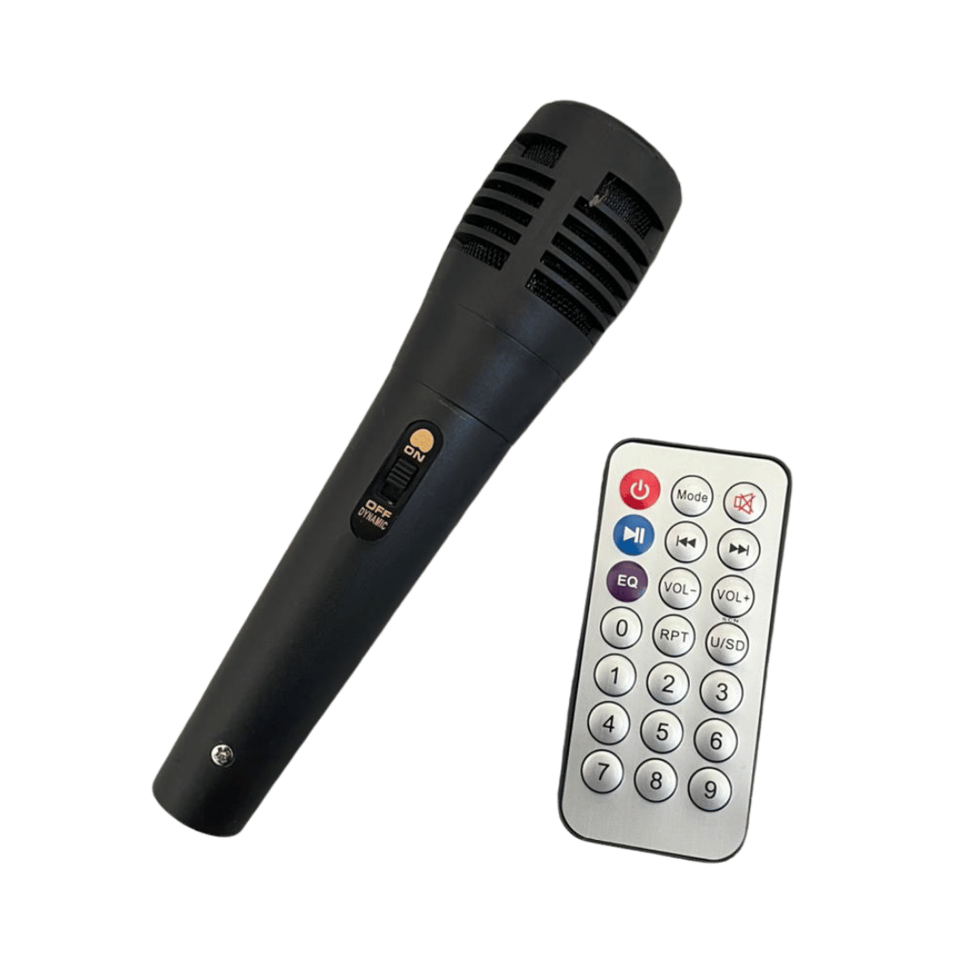 Parlante Torre Digivolt DG-1119 - Doble 8" + Micrófono Karaoke