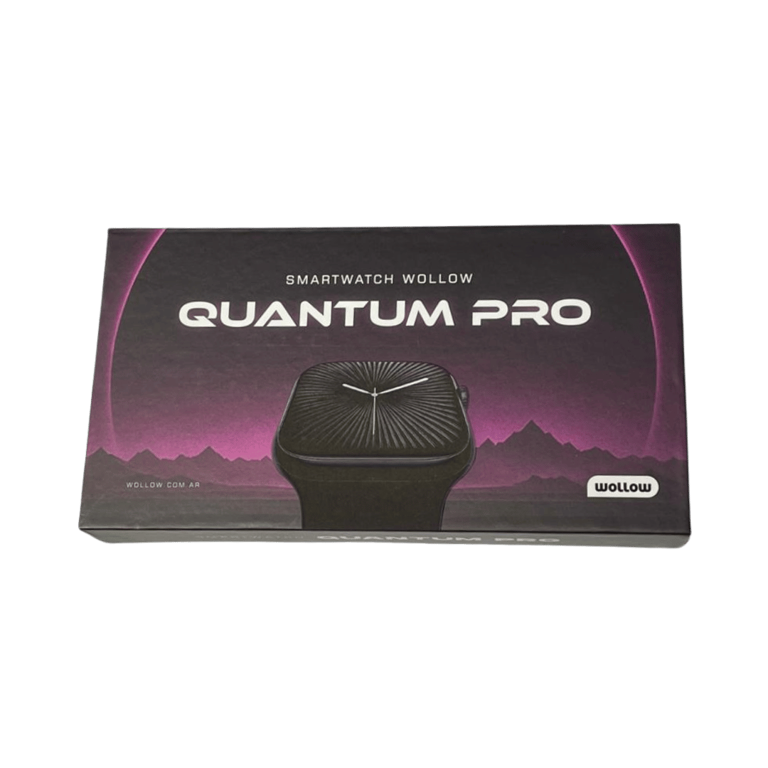 Smartwatch Wollow Quantum Pro Silver - Pantalla 1.81"