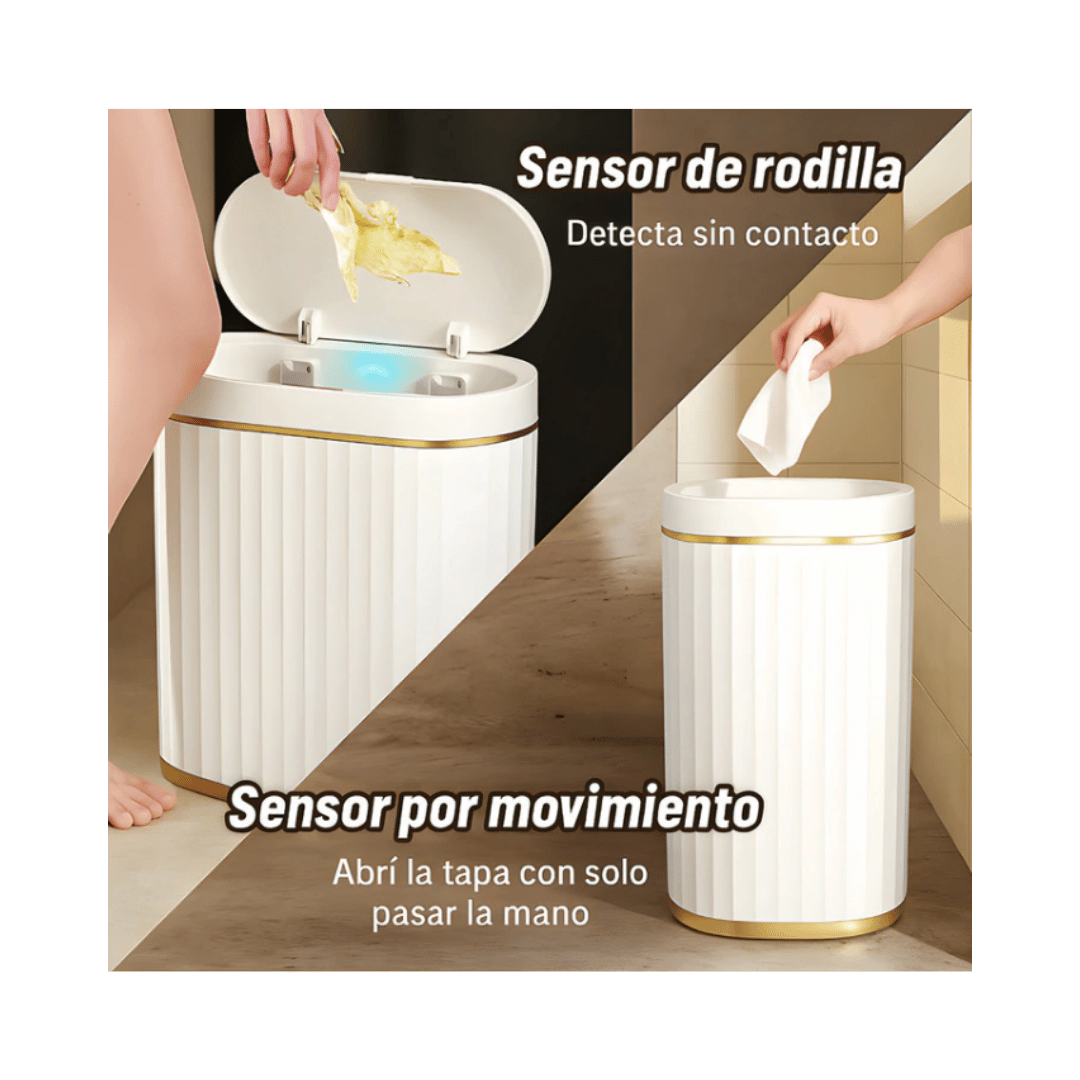 Tacho Cesto De Basura 7l Inteligente Sensor