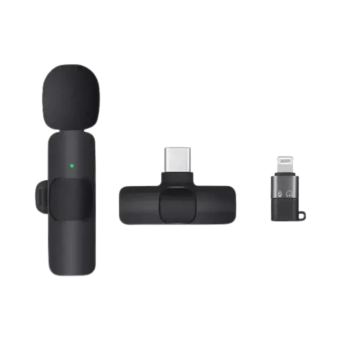 Micrófono Corbatero Inalámbrico K8 - Plug & Play