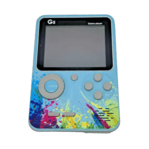 Consola Portátil Retro G5 - 500 Juegos Clásicos en 1 - Celeste