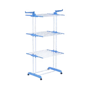 Tendedero Vertical de 3 Niveles con Ruedas - Plegable y Extensible