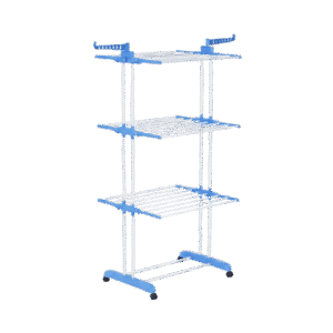 Tendedero Vertical de 3 Niveles con Ruedas - Plegable y Extensible