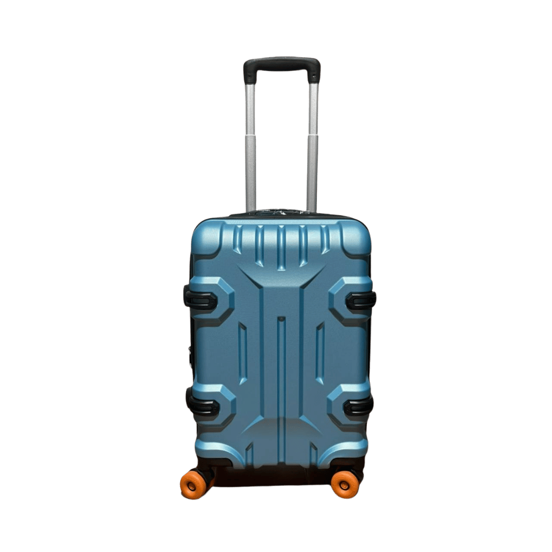Valija Carry On Rígida - Medidas Reglamentarias & 4 Ruedas 360° - Azul